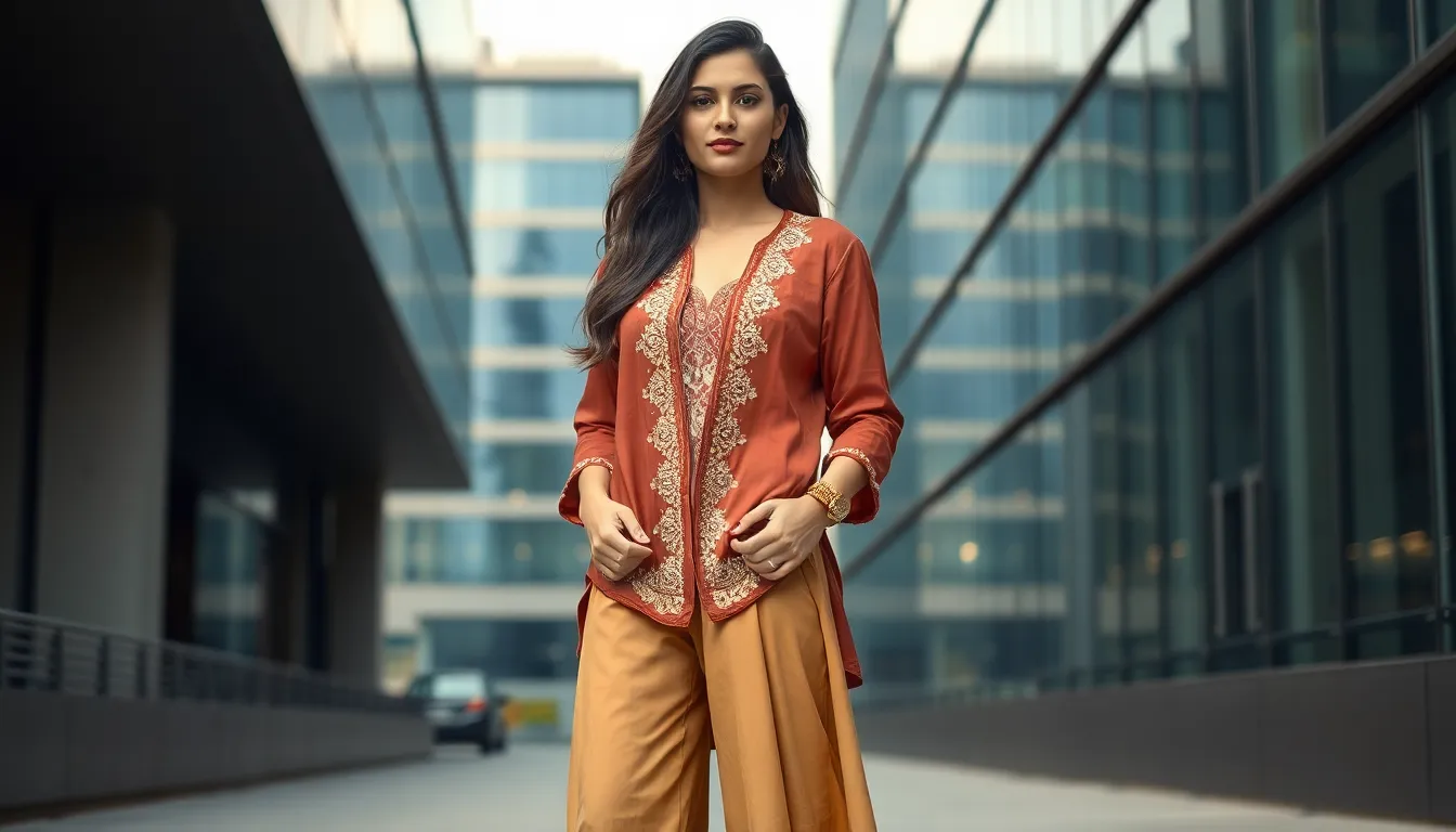 Pakistani Open Shirt Designs: Traditional Elegance Meets Modern Style Trends 2025 2 Pakistani Open Shirt Designs: Traditional Elegance Meets Modern Style Trends 2025 1