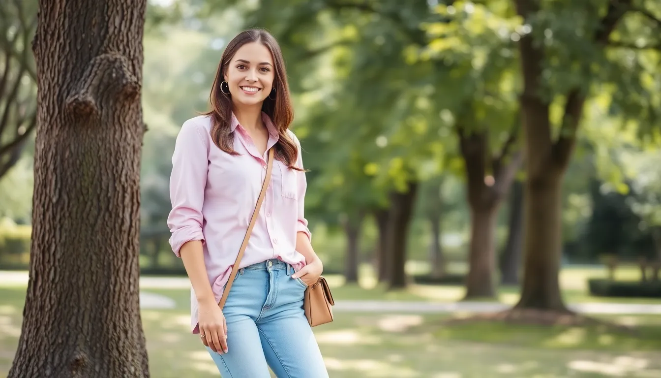 25 Chic Pink Shirt Outfit Ideas for Women That'll Transform Your Wardrobe 1