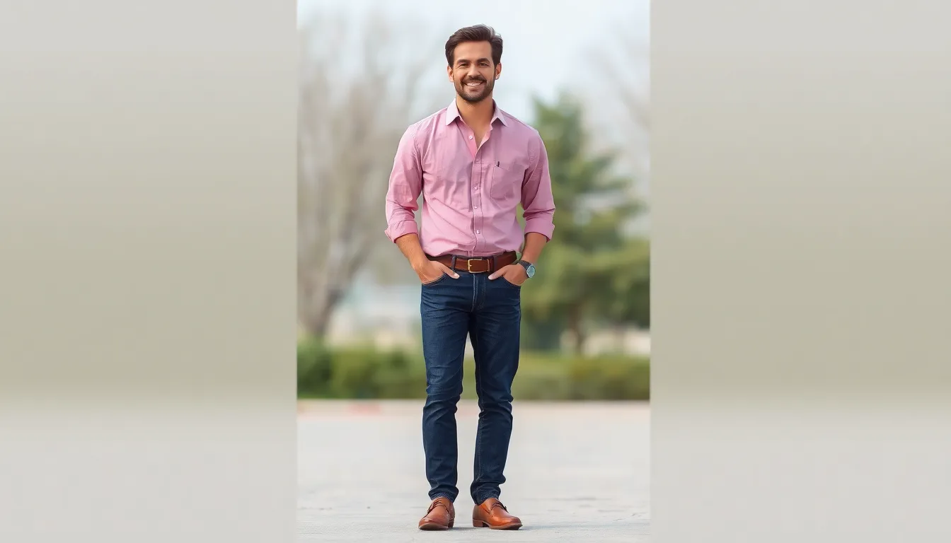 Pink Shirt Outfit Ideas for Men: 25 Stylish Ways to Wear Pink in 2025 1