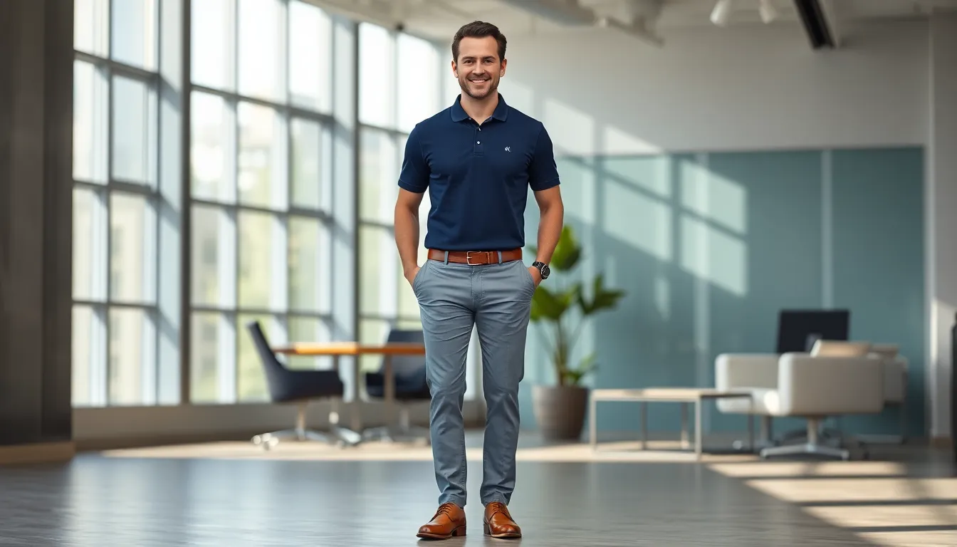 25 Sharp Polo Shirt Outfit Ideas for Men: Casual to Formal Styling Guide 1