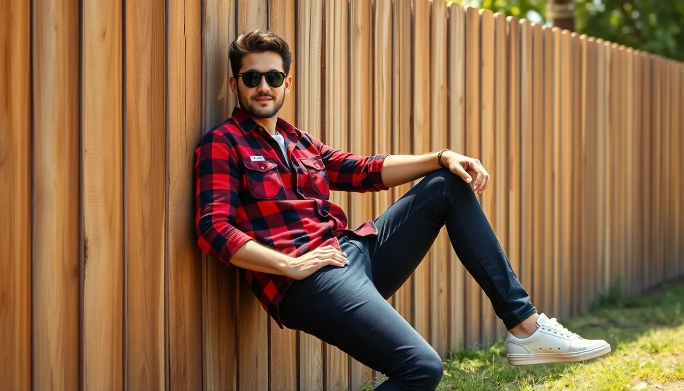 Red Shirt Outfit Ideas for Men: 15 Stylish Ways to Wear Red with Confidence 2 Red Shirt Outfit Ideas for Men: 15 Stylish Ways to Wear Red with Confidence 1