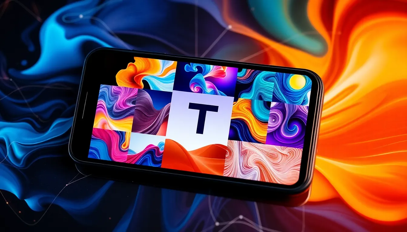 T Wallpaper Letter iPhone: 50+ Stunning Designs & Installation Guide 2025 1