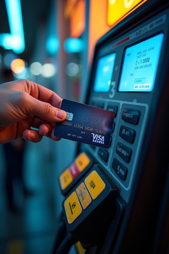 gas card pre authorization holds cause declines