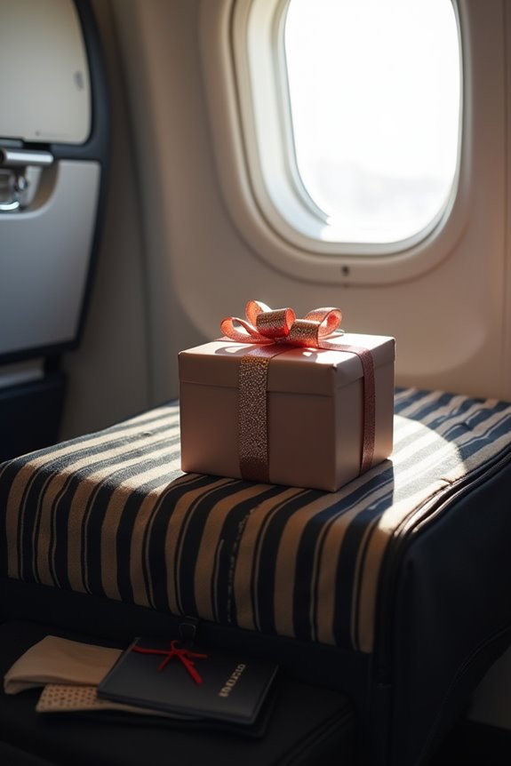 keep delicate gifts in personal item