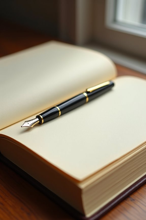 title page inscription options visibility protection space